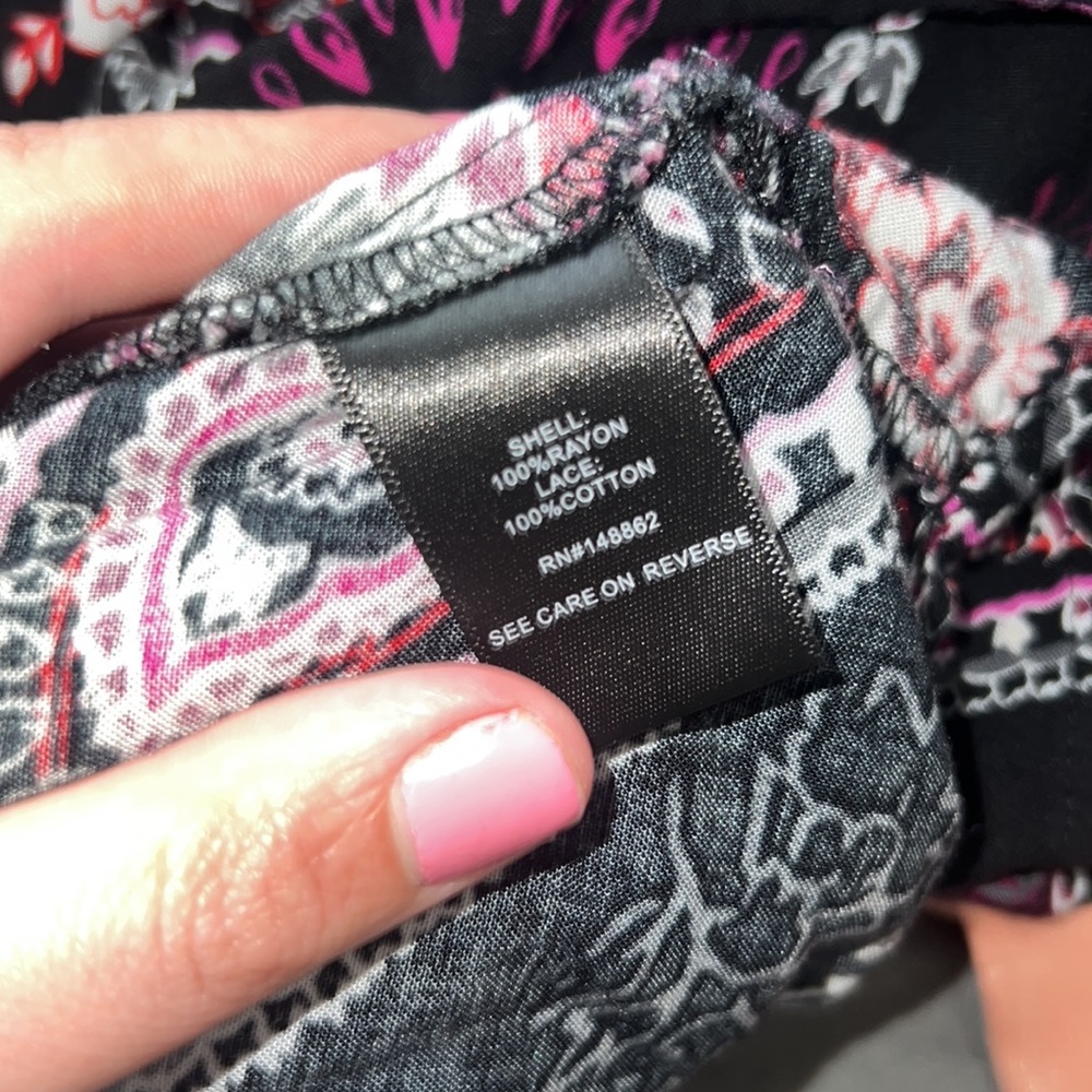 Torrid Mini Challis Trapeze Dress - Picture 7 of 7